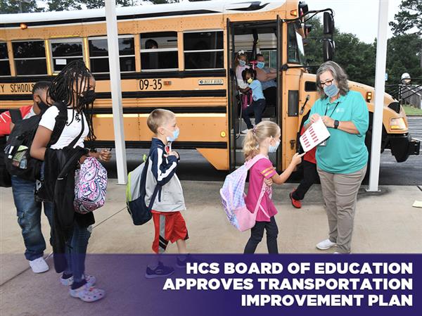 HCS Board of Education Approves Transportation Improvement Plan